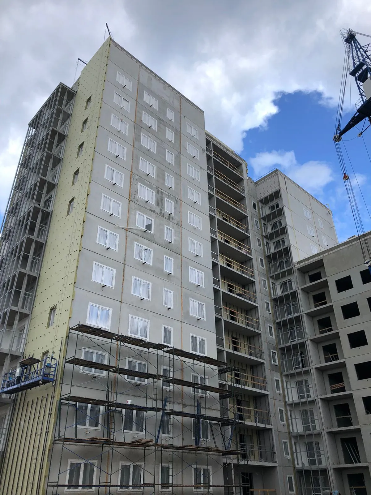 ЖК САМПО ход строительства