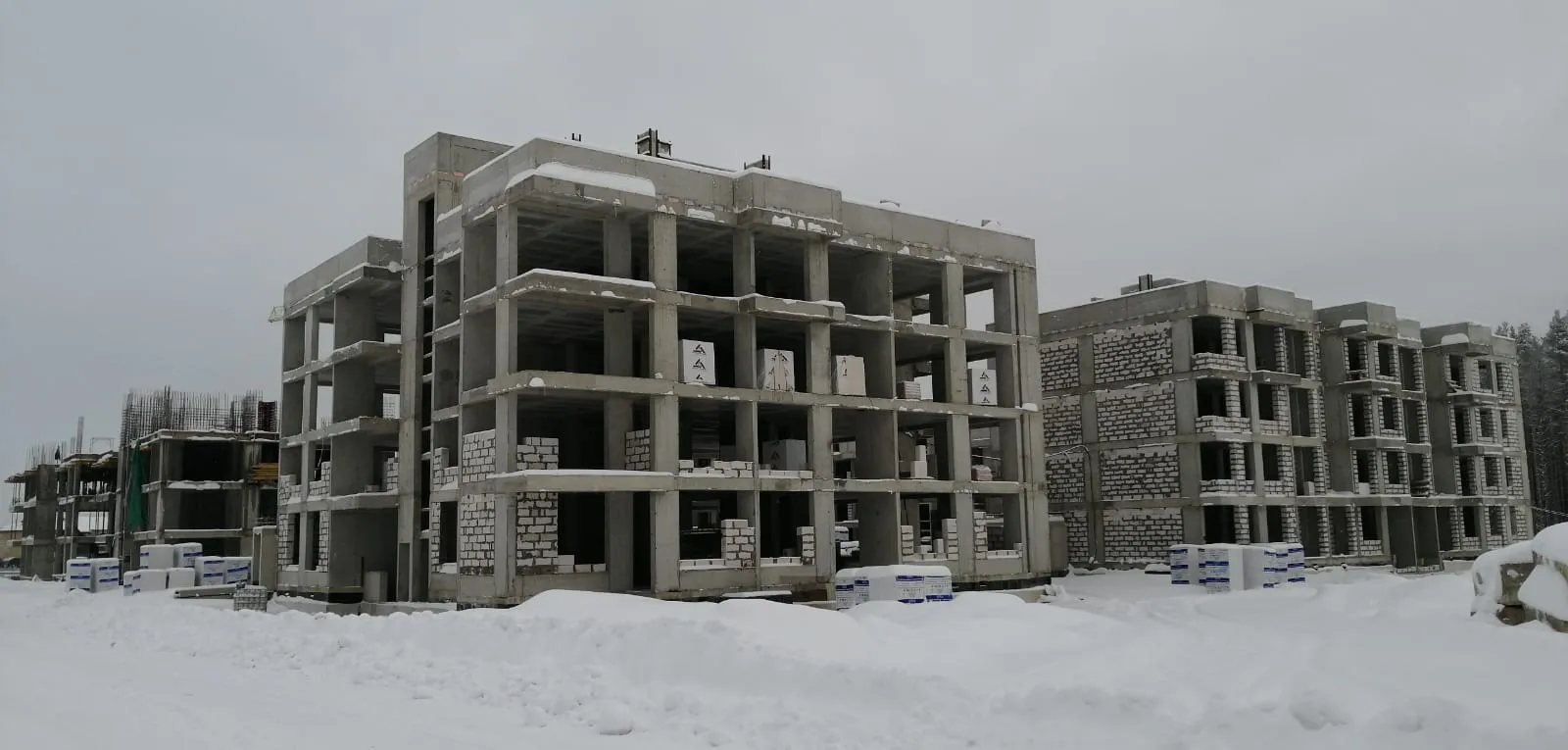 ЖК Равновесие ход строительства