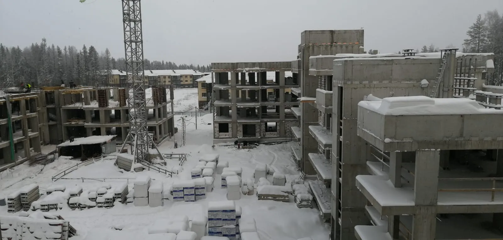 ЖК Равновесие ход строительства