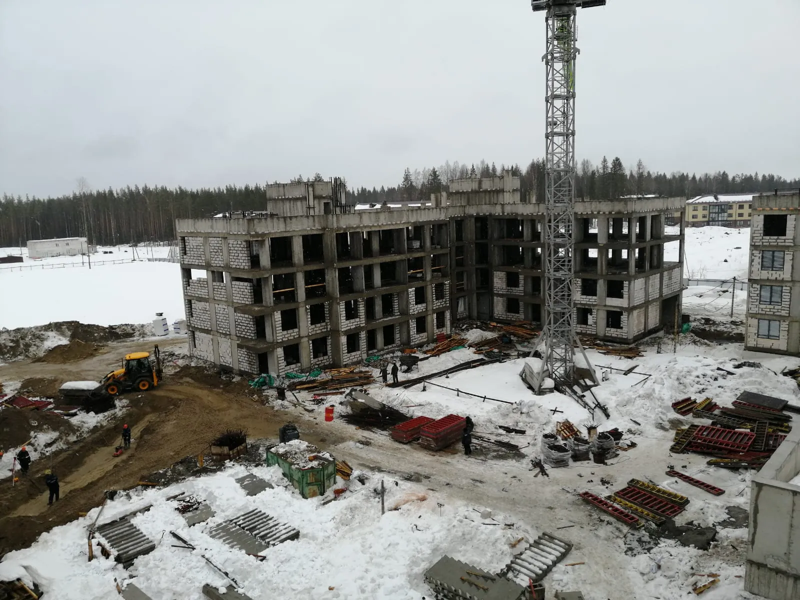 ЖК Равновесие ход строительства