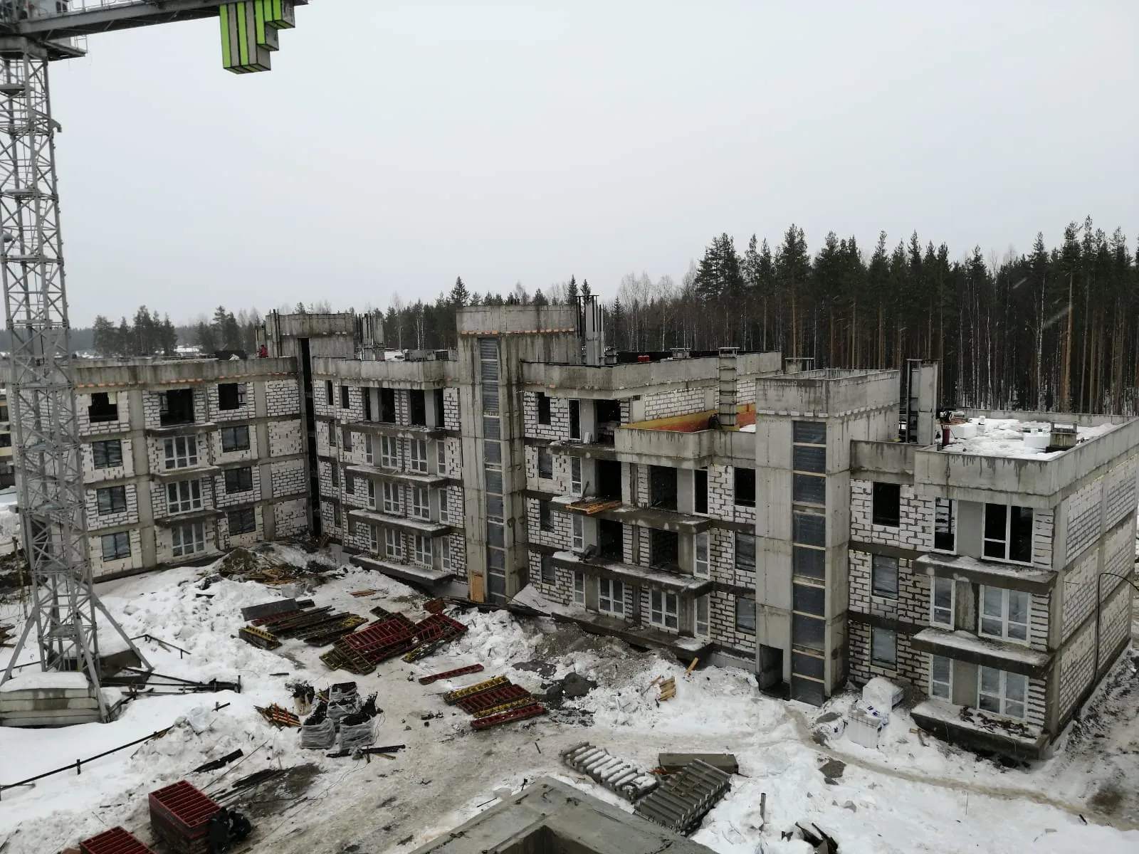 ЖК Равновесие ход строительства