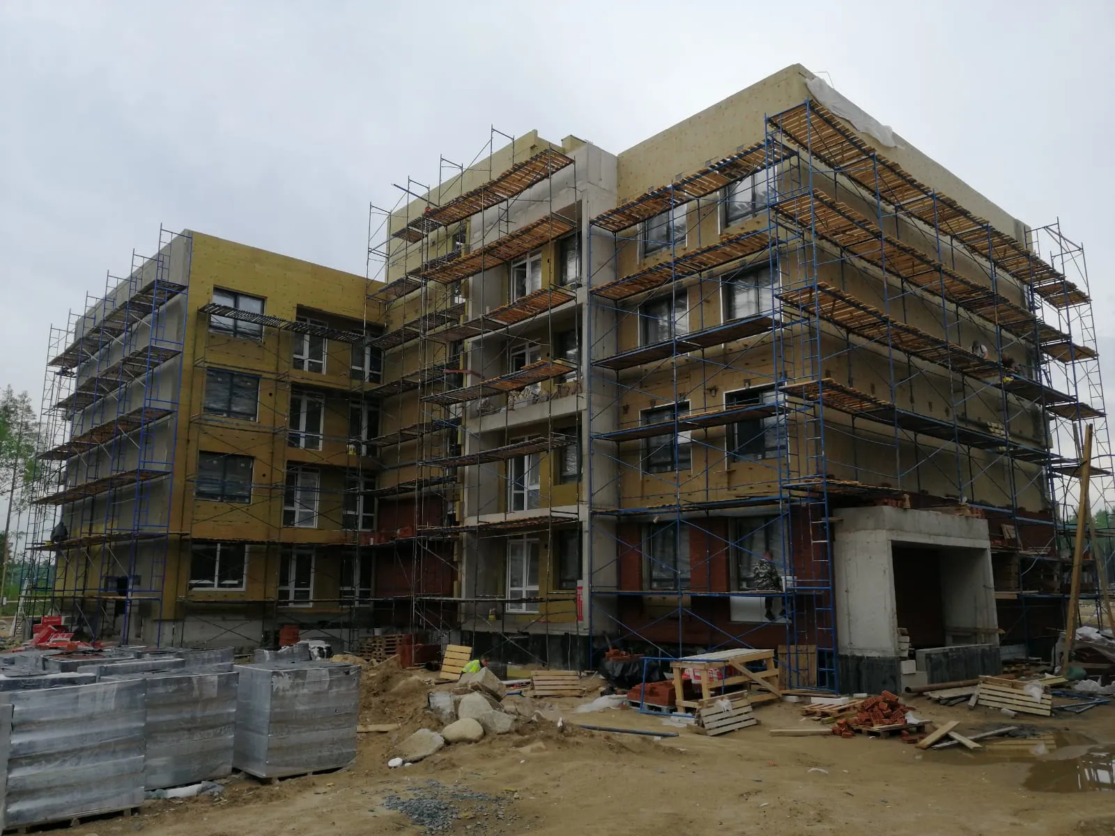 ЖК Равновесие ход строительства