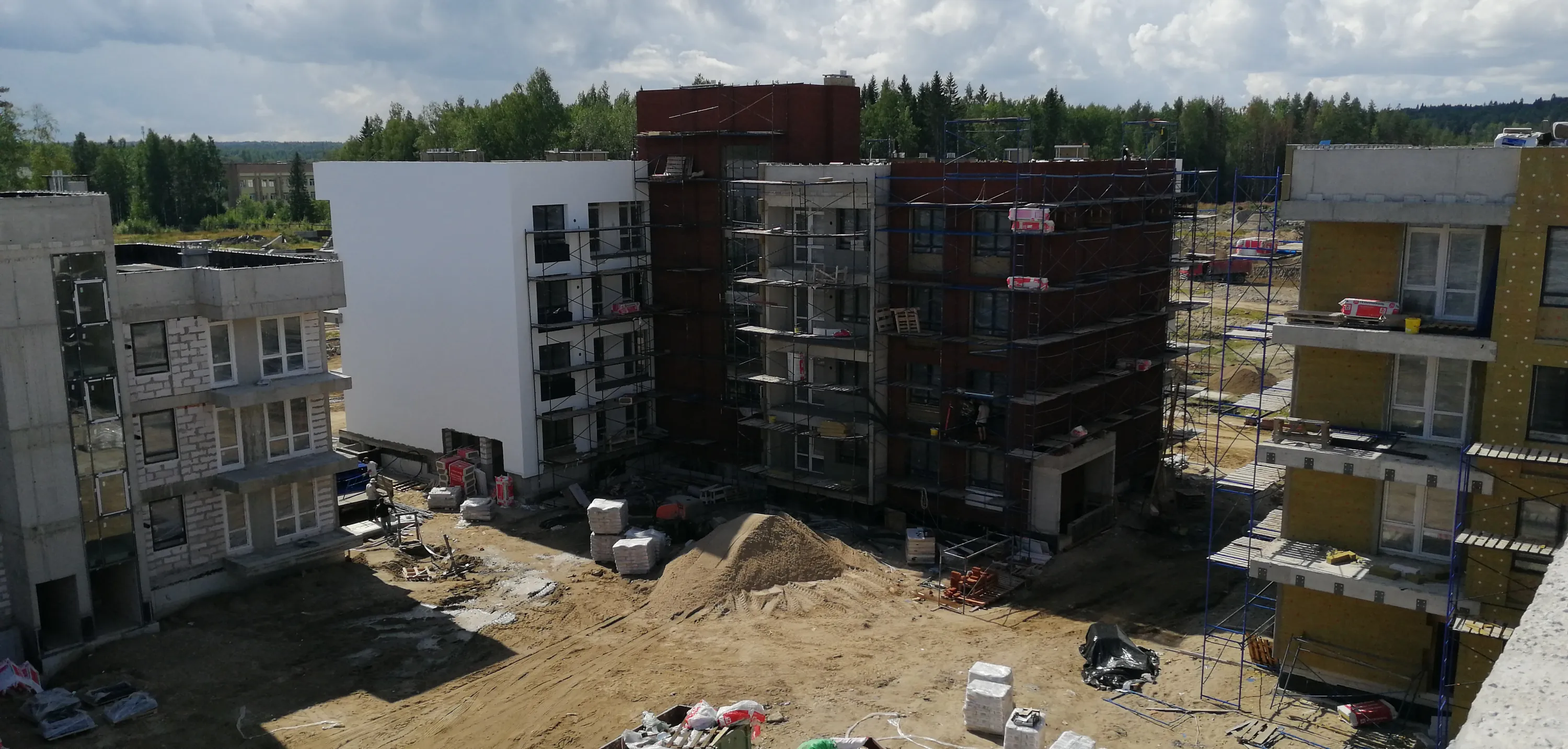 ЖК Равновесие ход строительства