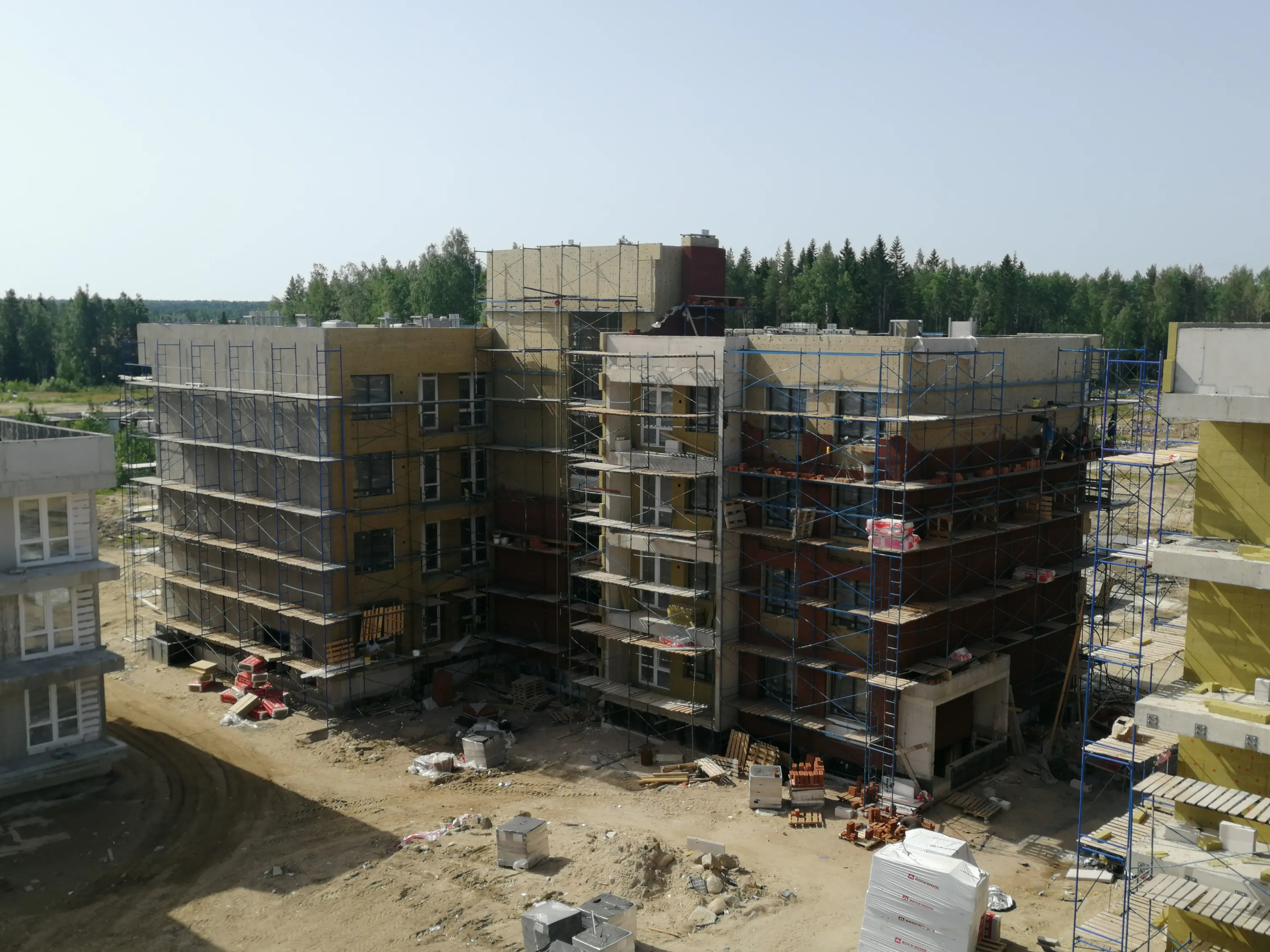 ЖК Равновесие ход строительства