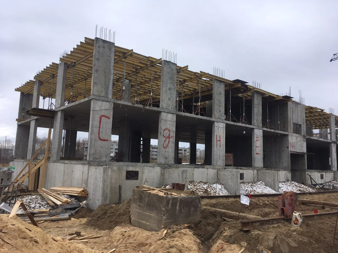 ЖК по ул.Ручейная ход строительства