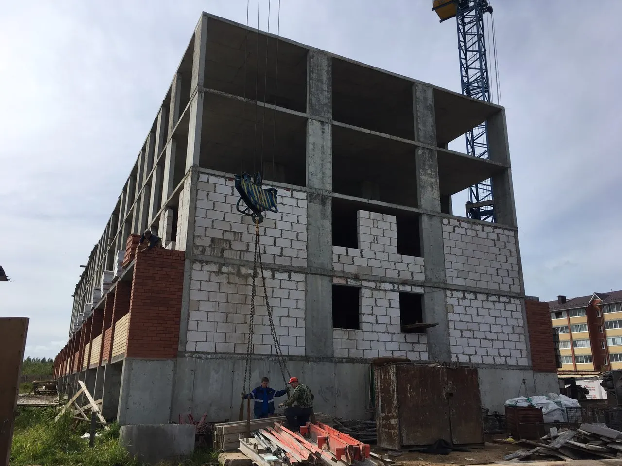 ЖК по ул.Ручейная ход строительства