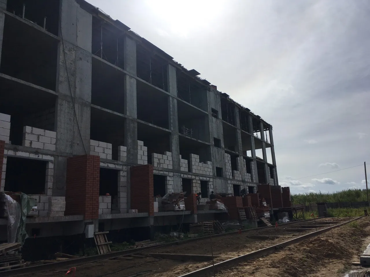 ЖК по ул.Ручейная ход строительства