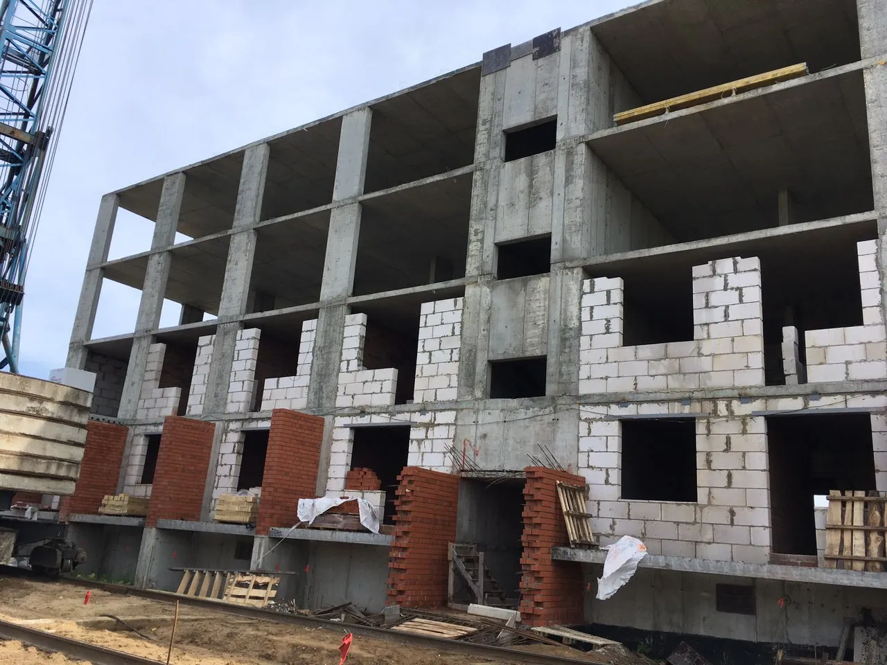 ЖК по ул.Ручейная ход строительства