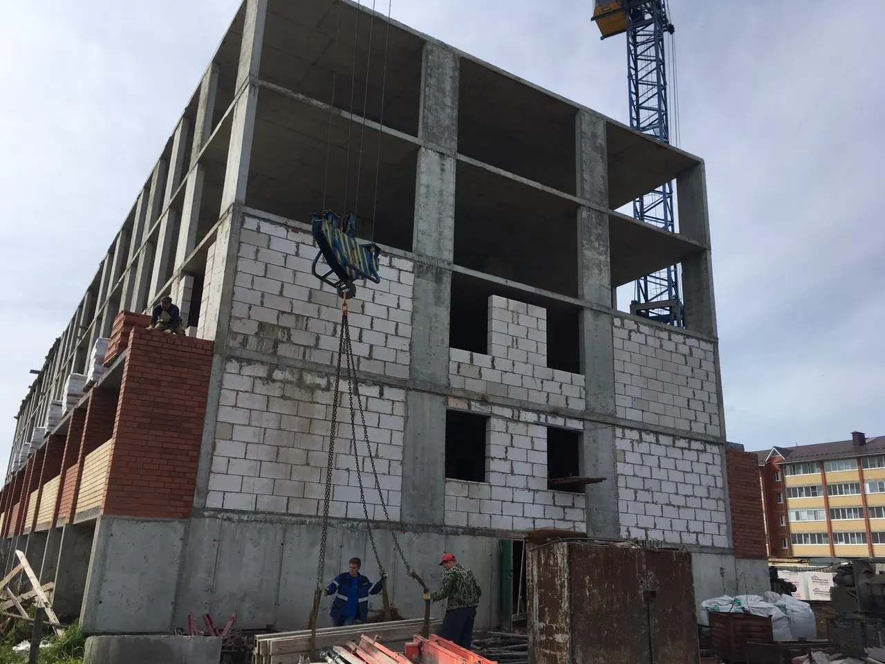 ЖК по ул.Ручейная ход строительства