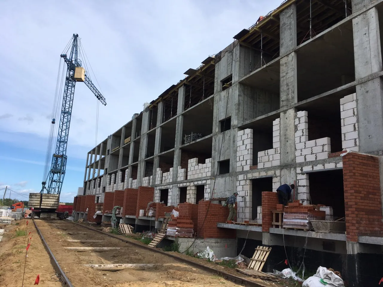 ЖК по ул.Ручейная ход строительства