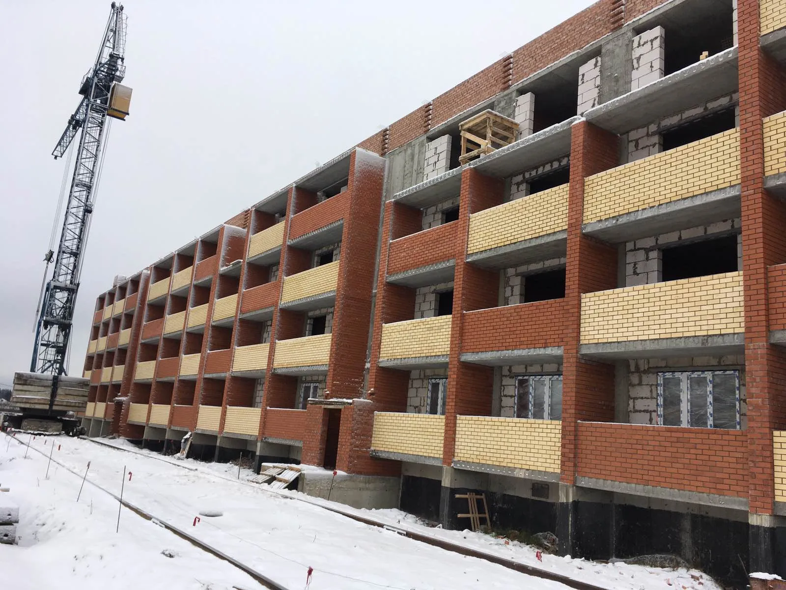 ЖК по ул.Ручейная ход строительства