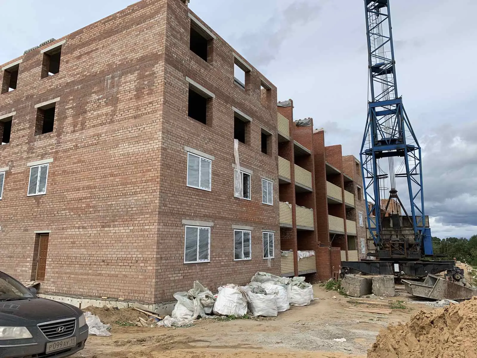 ЖК по ул.Ручейная ход строительства