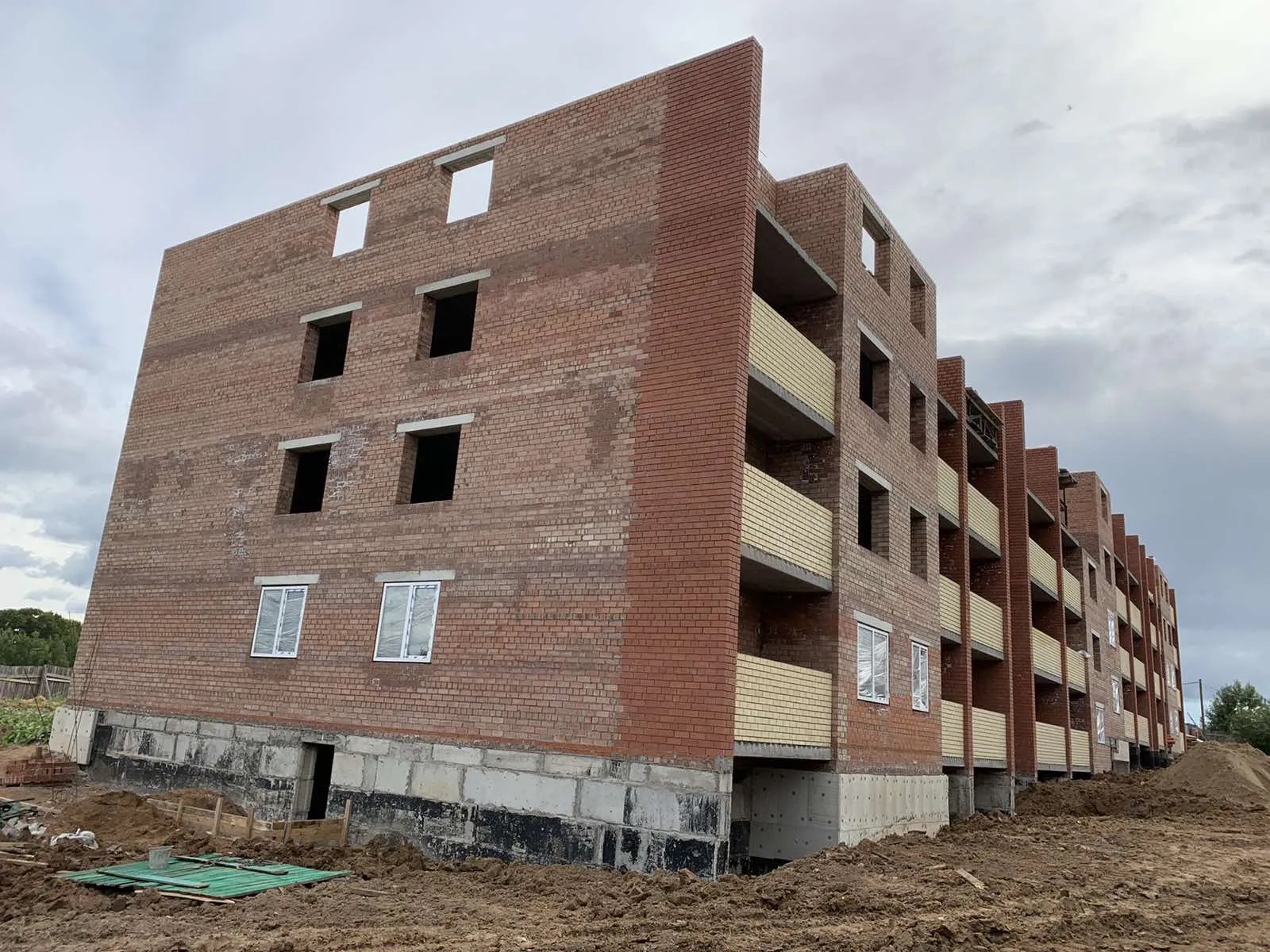 ЖК по ул.Ручейная ход строительства