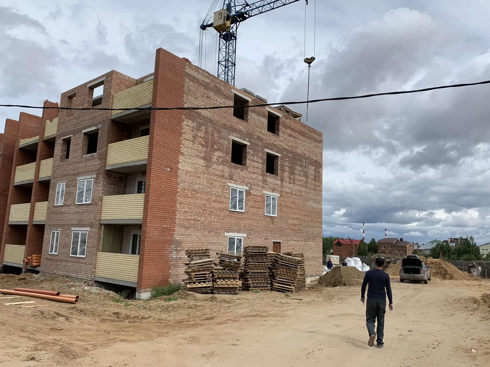 ЖК по ул.Ручейная ход строительства