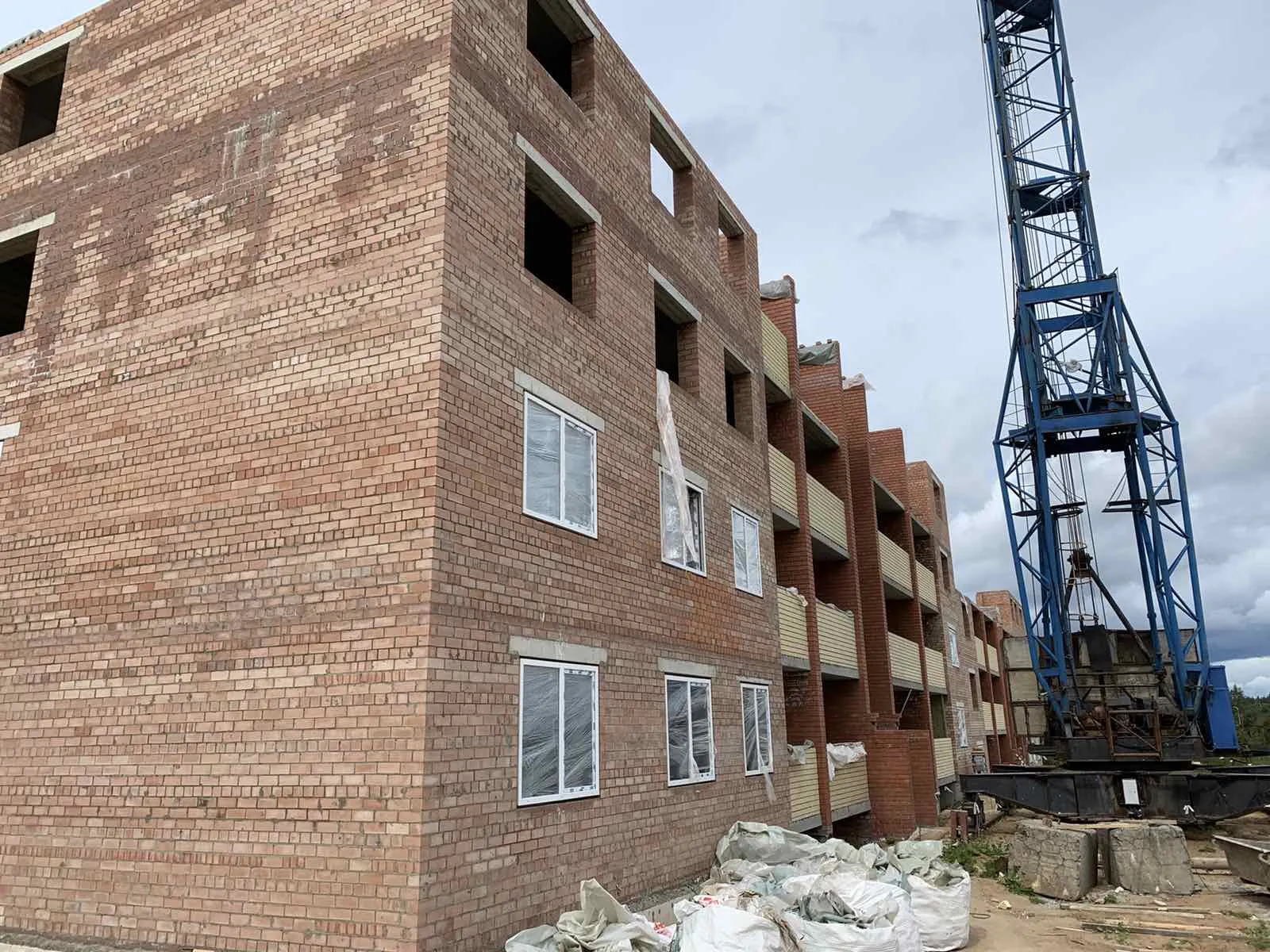 ЖК по ул.Ручейная ход строительства