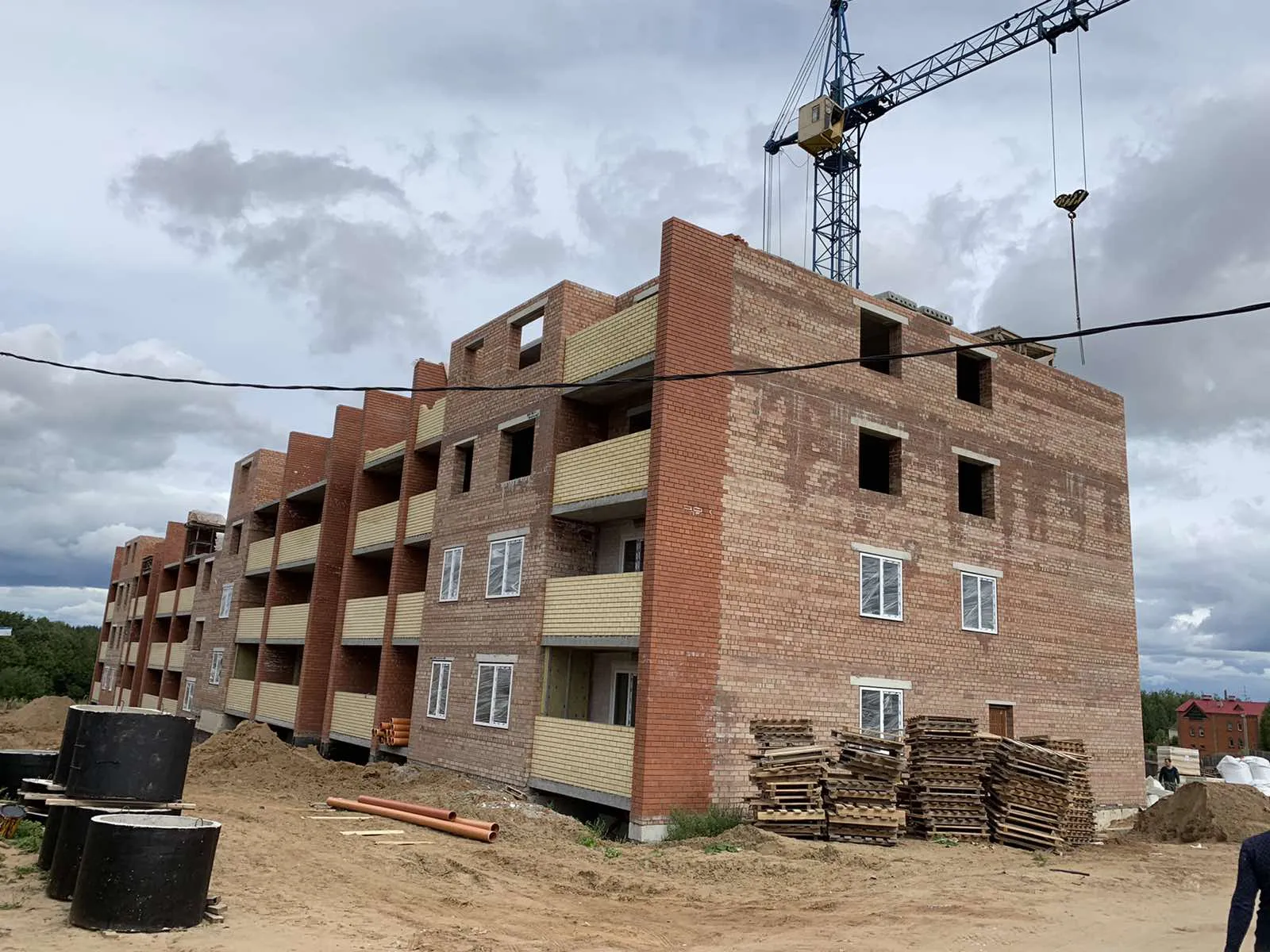 ЖК по ул.Ручейная ход строительства