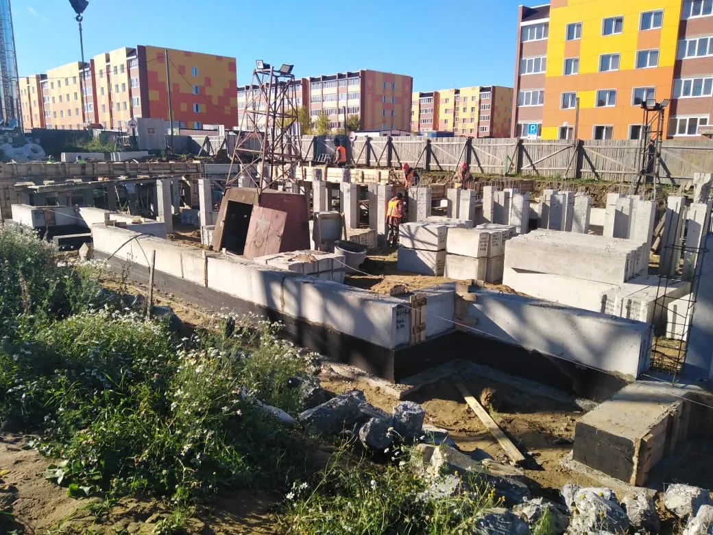 ЖК по ул.Ручейная ход строительства