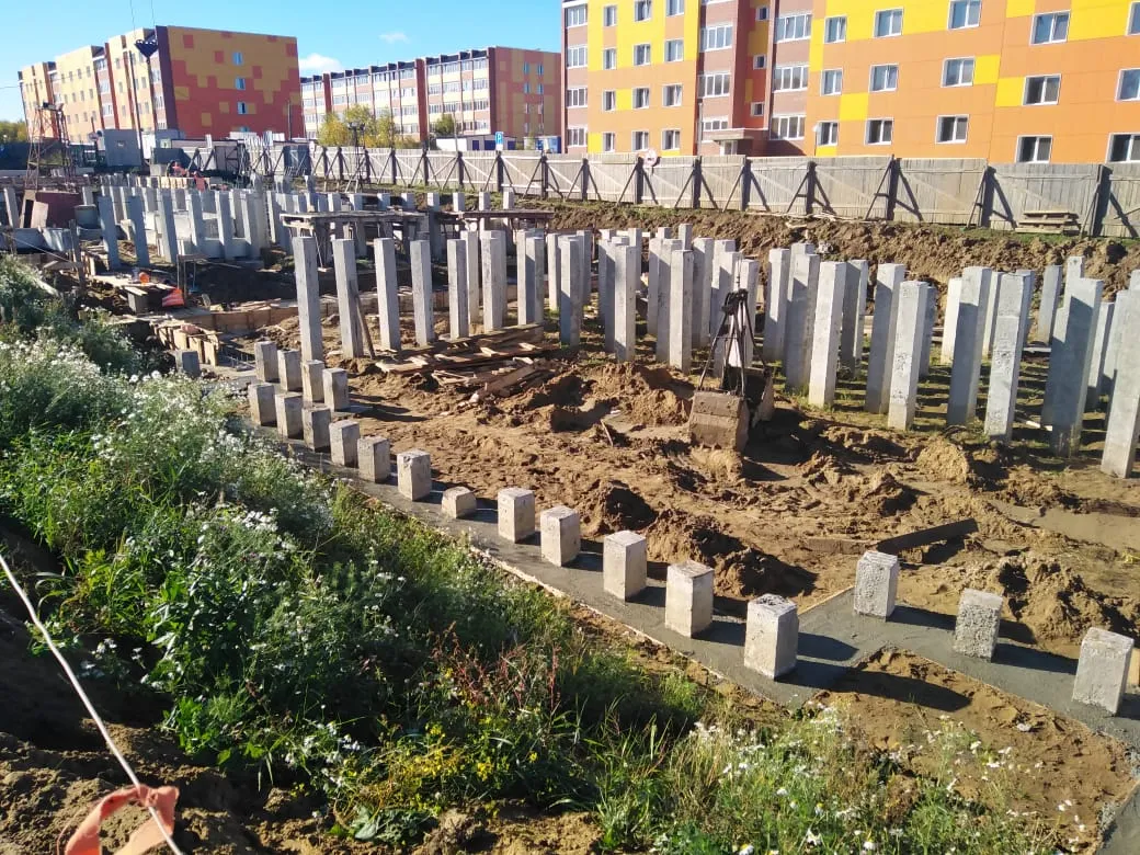 ЖК по ул.Ручейная ход строительства