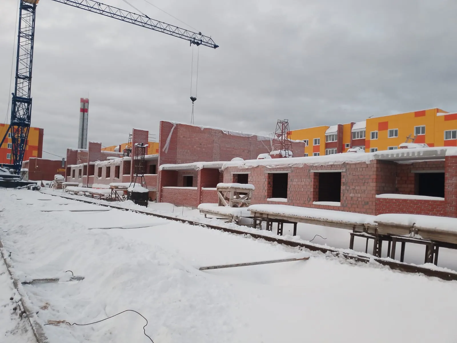 ЖК по ул.Ручейная ход строительства