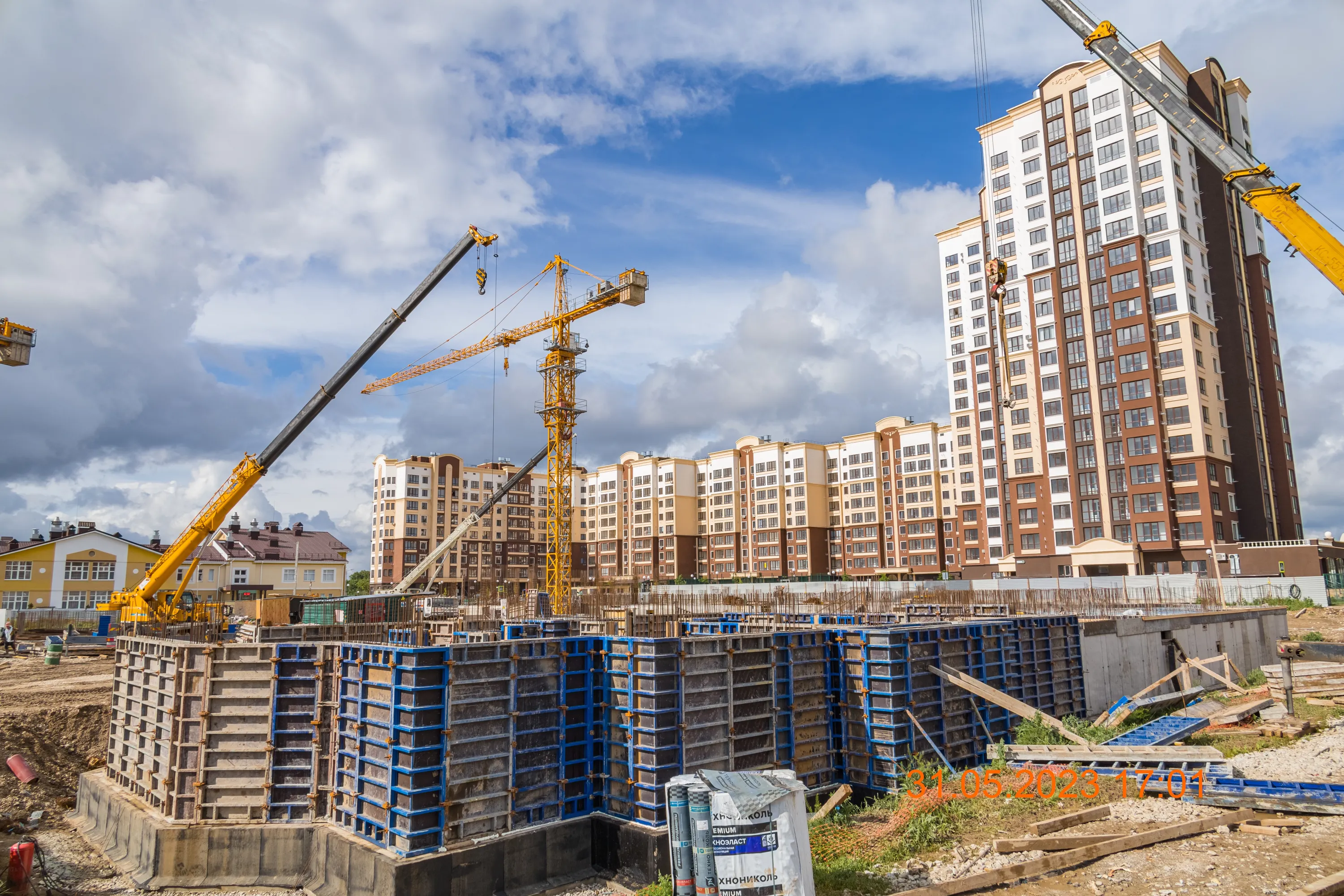 ЖК Жигулина роща ход строительства