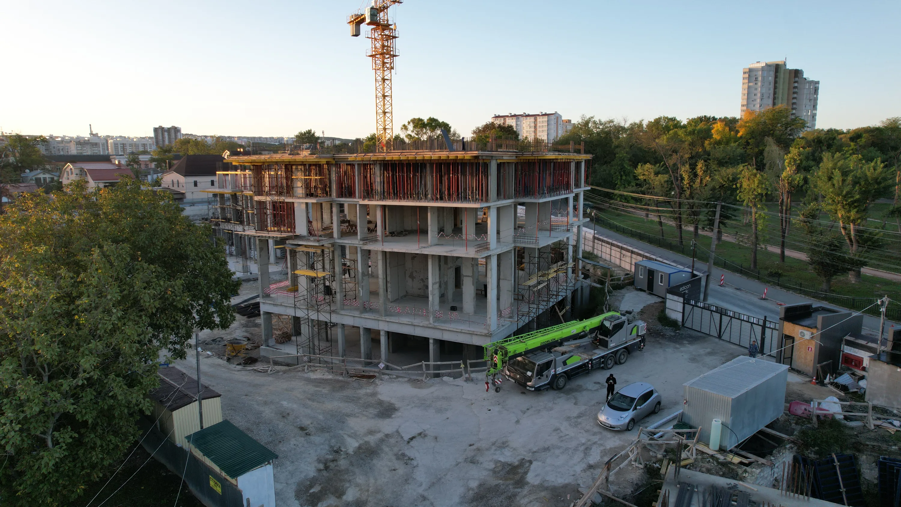 ЖК ЭДИКОН ПАРК ход строительства