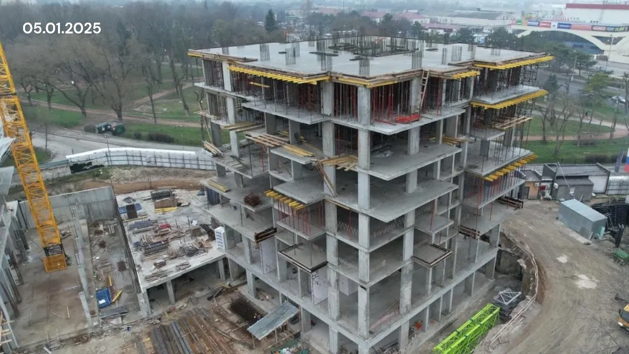 ЖК ЭДИКОН ПАРК ход строительства