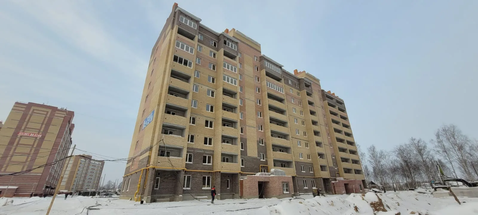 ЖК ЖД по ул Фестивальная поз. 42 ход строительства