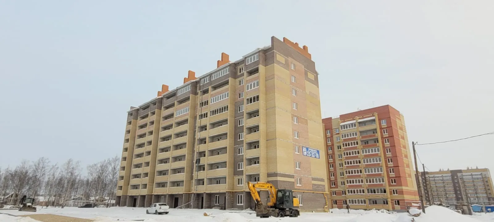 ЖК ЖД по ул Фестивальная поз. 42 ход строительства