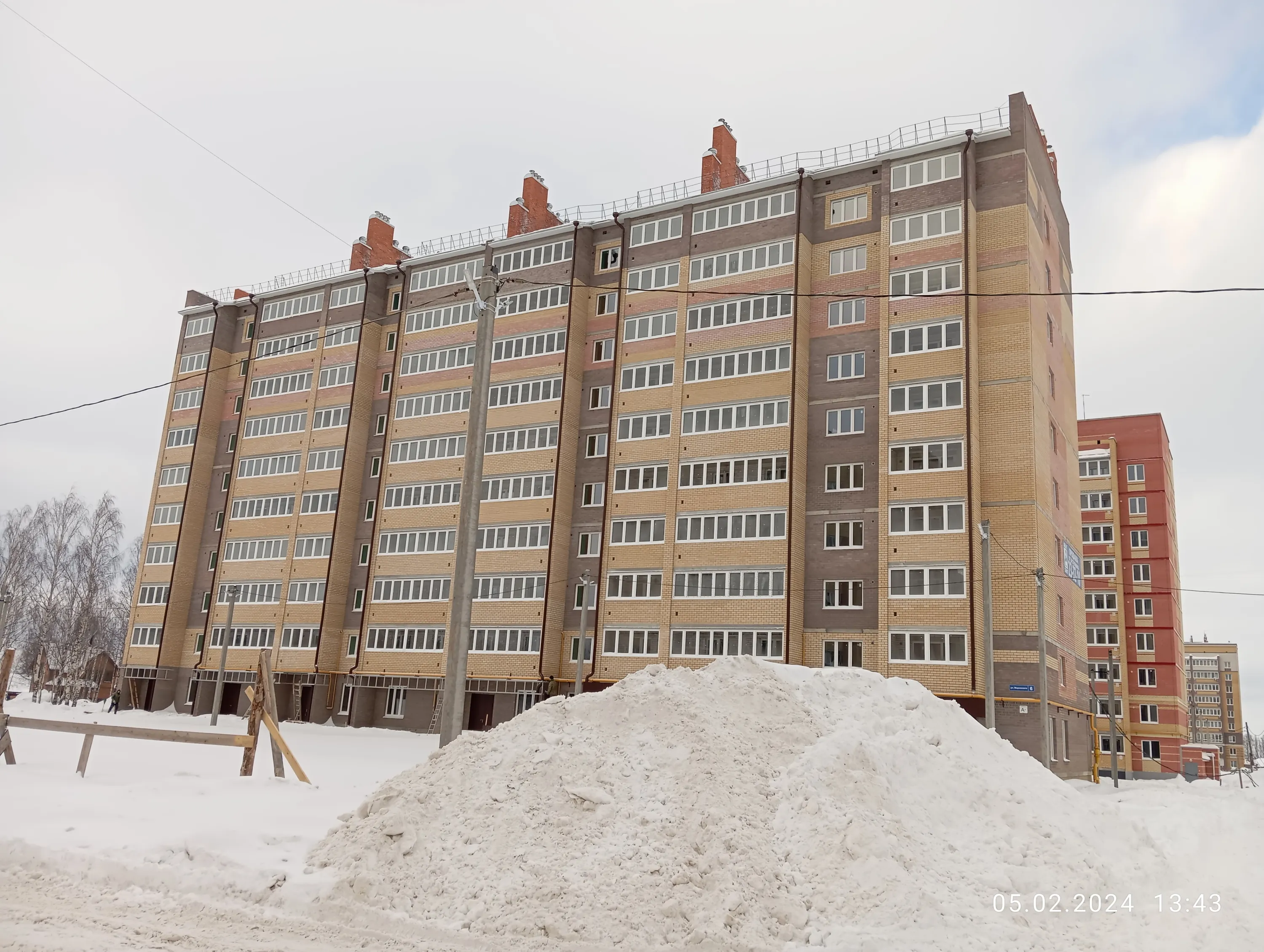 ЖК ЖД по ул Фестивальная поз. 42 ход строительства