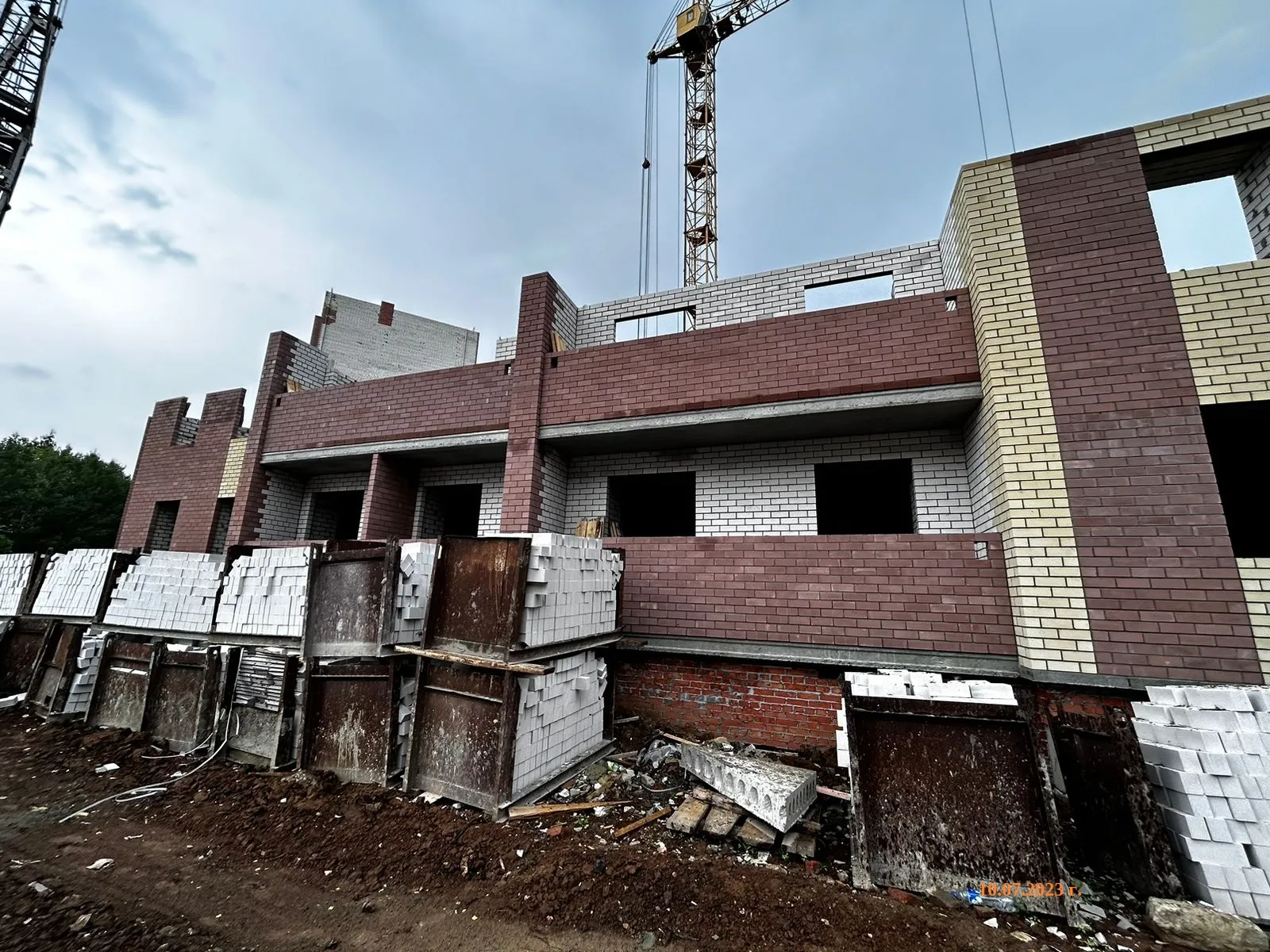 ЖК Микрорайон "Фестивальный" ход строительства