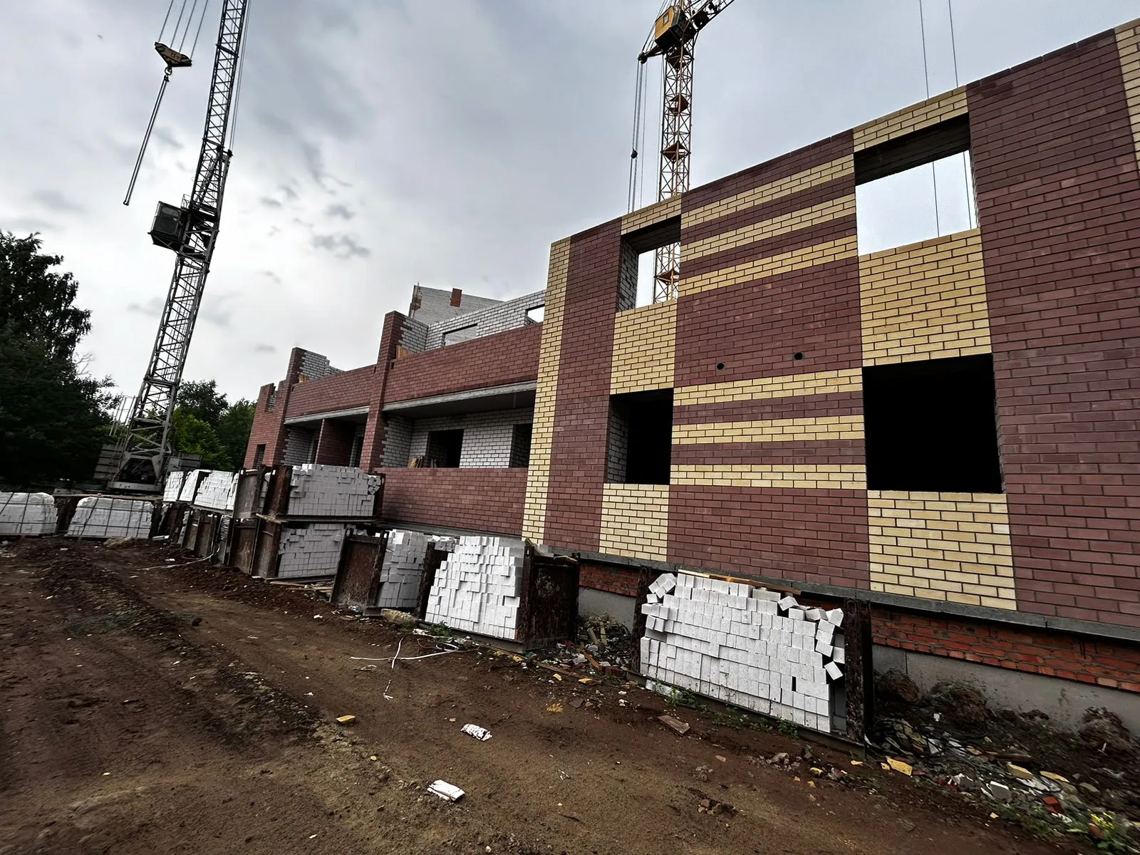 ЖК Микрорайон "Фестивальный" ход строительства