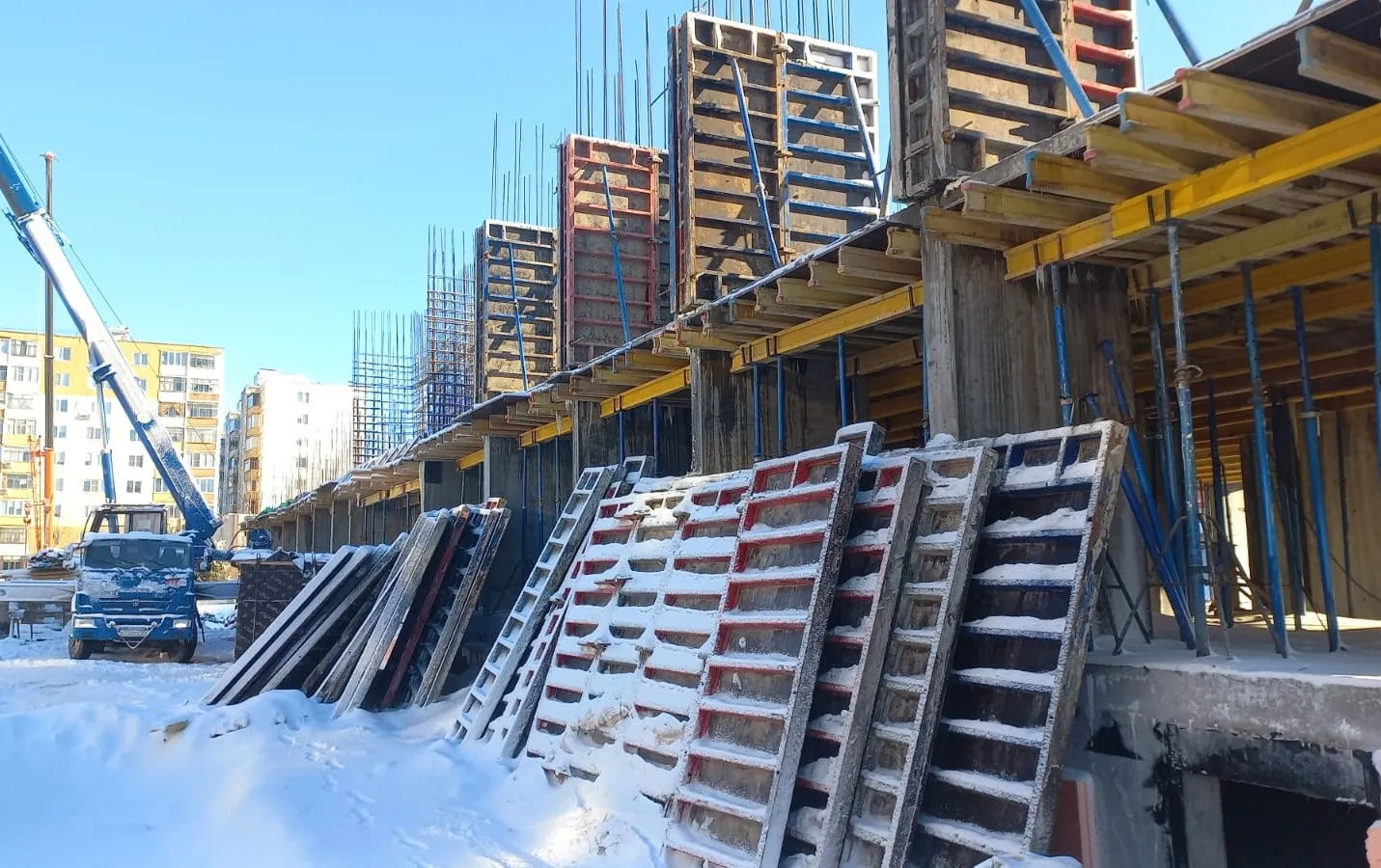 ЖК Акварель ход строительства