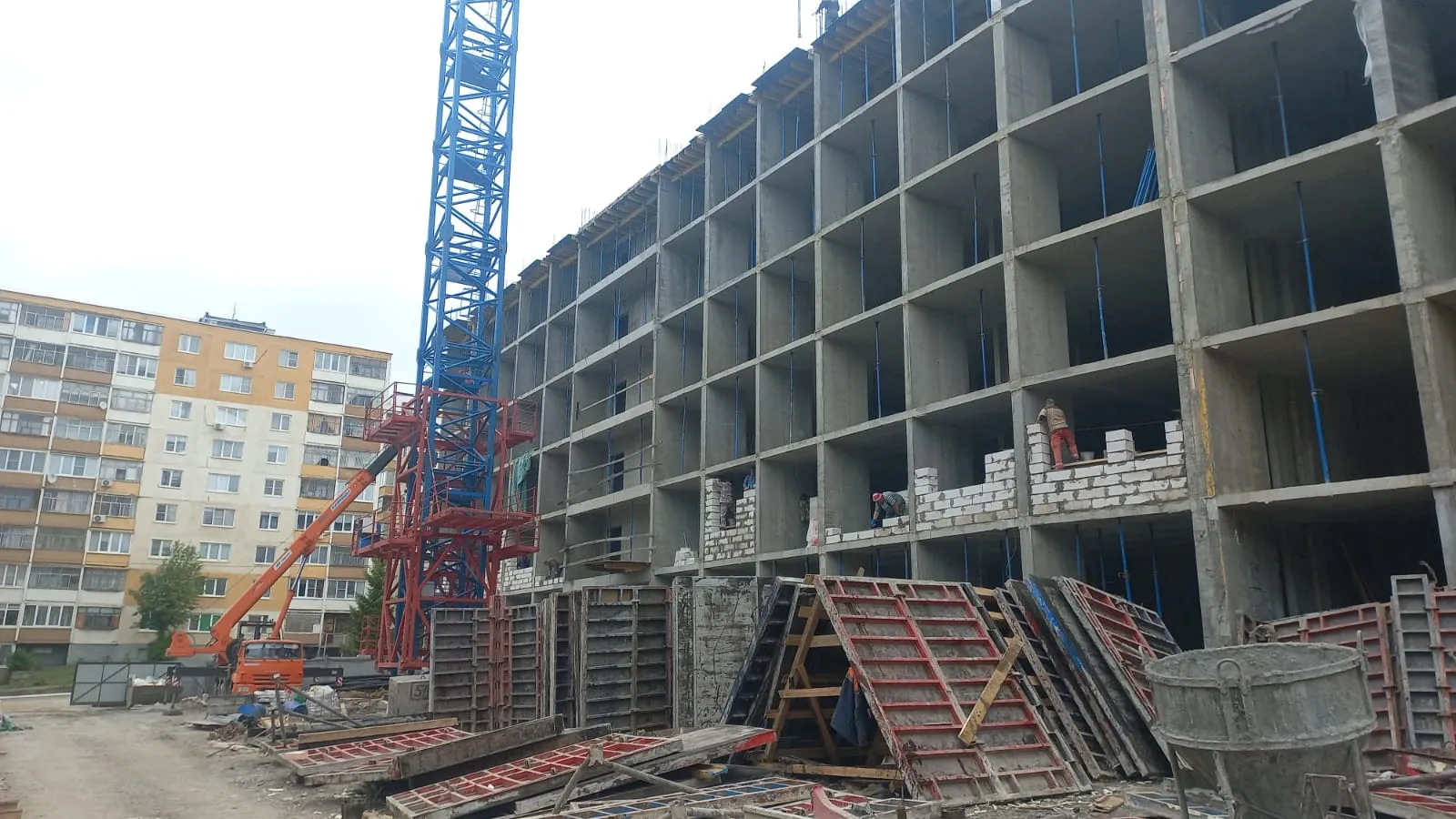 ЖК Акварель ход строительства