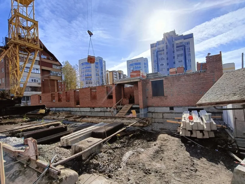 ЖК ЯНТАРНЫЙ ход строительства