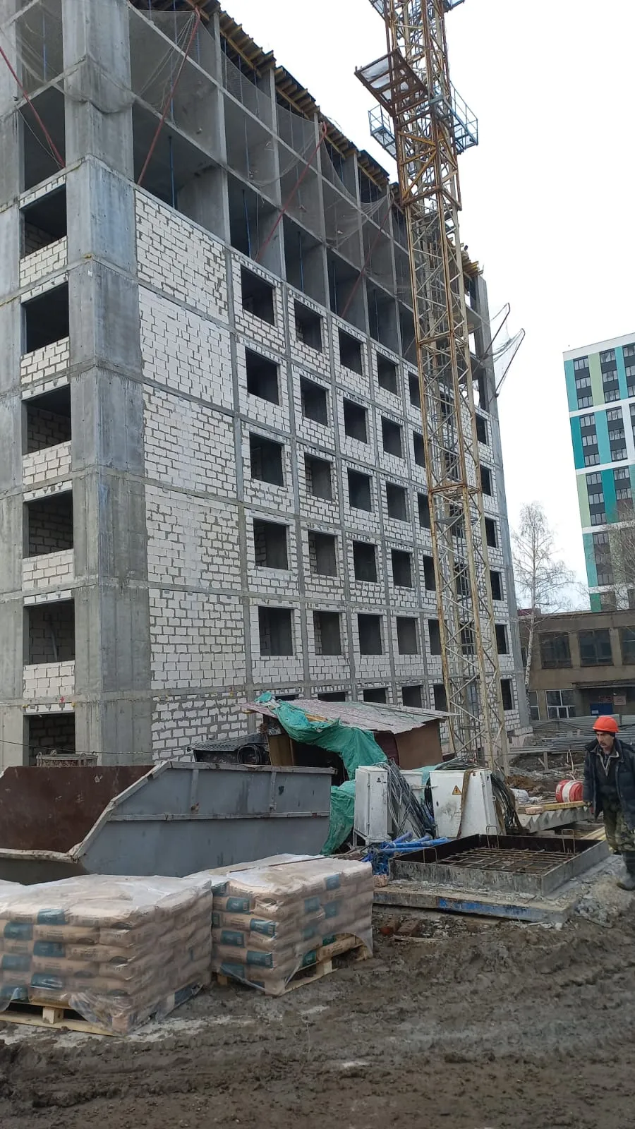 ЖК Дом по ул. А. Лусс ход строительства