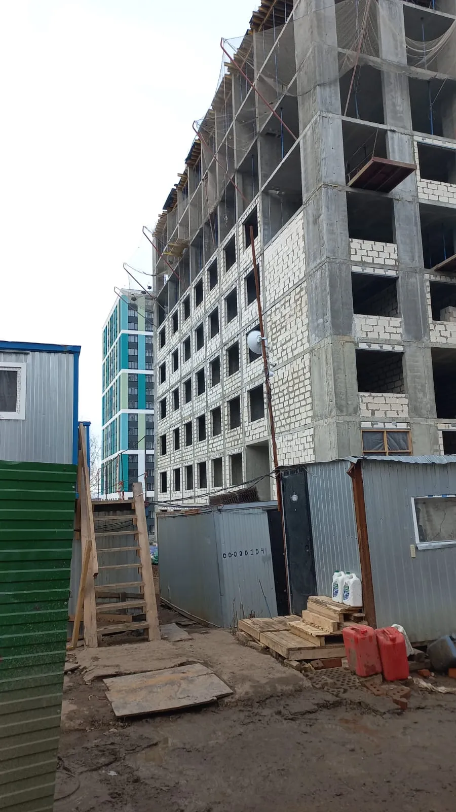 ЖК Дом по ул. А. Лусс ход строительства