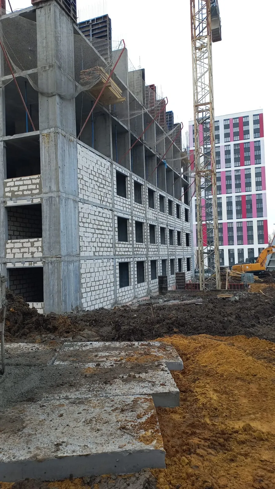 ЖК Дом по ул. А. Лусс ход строительства