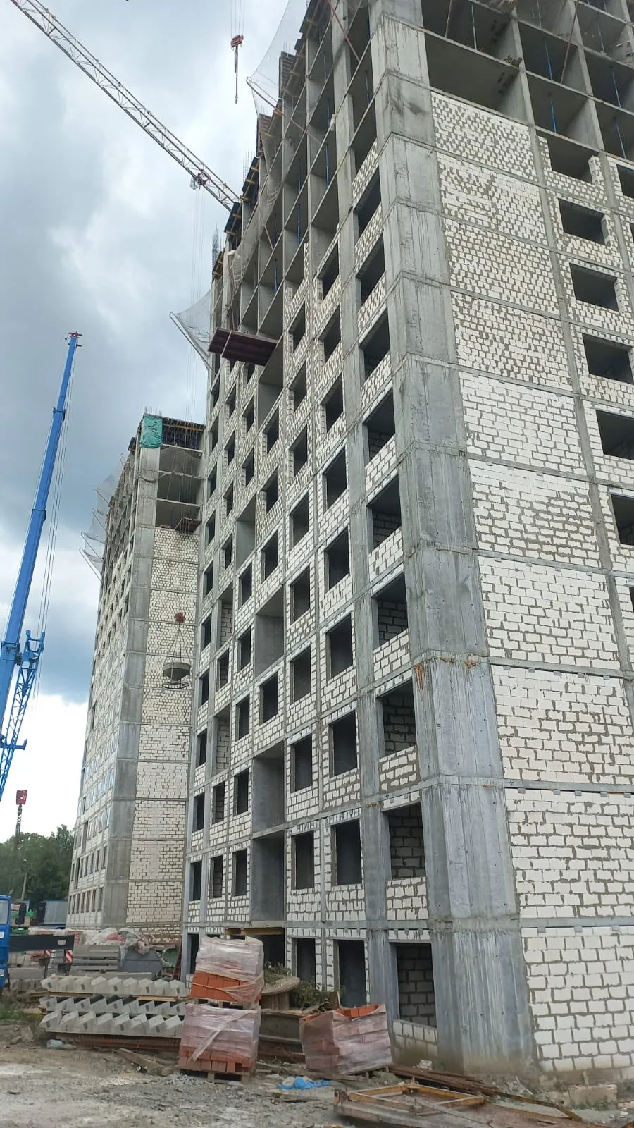 ЖК Дом по ул. А. Лусс ход строительства