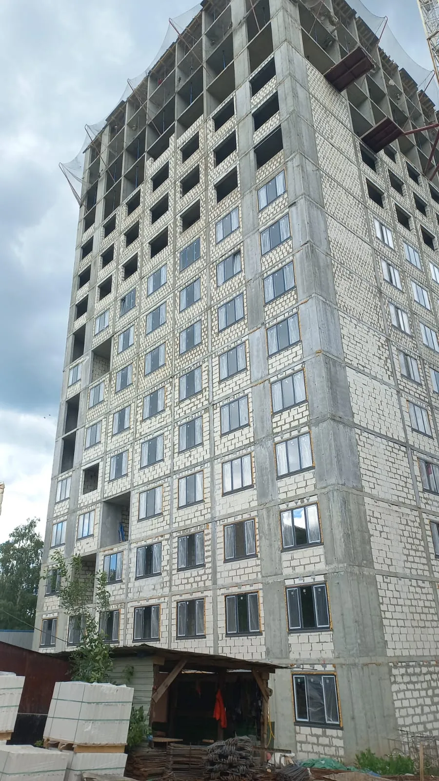 ЖК Дом по ул. А. Лусс ход строительства