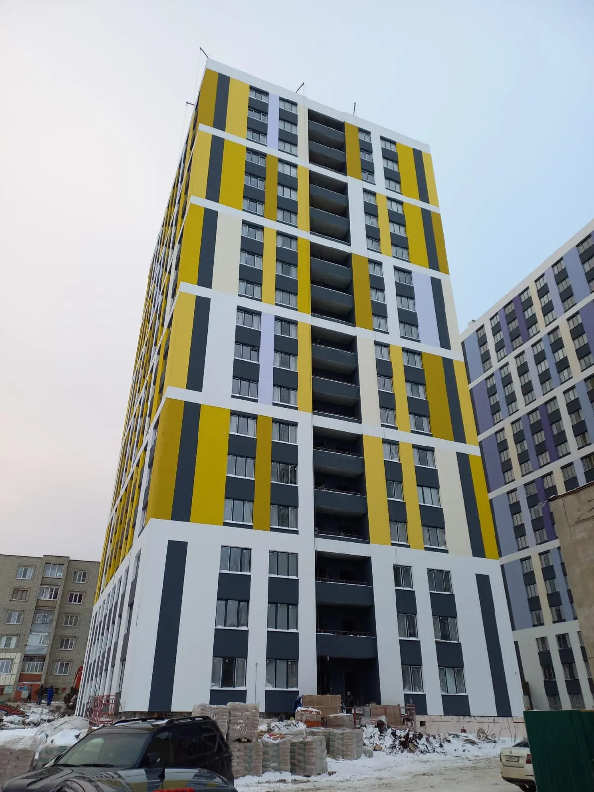 ЖК Дом по ул. А. Лусс ход строительства