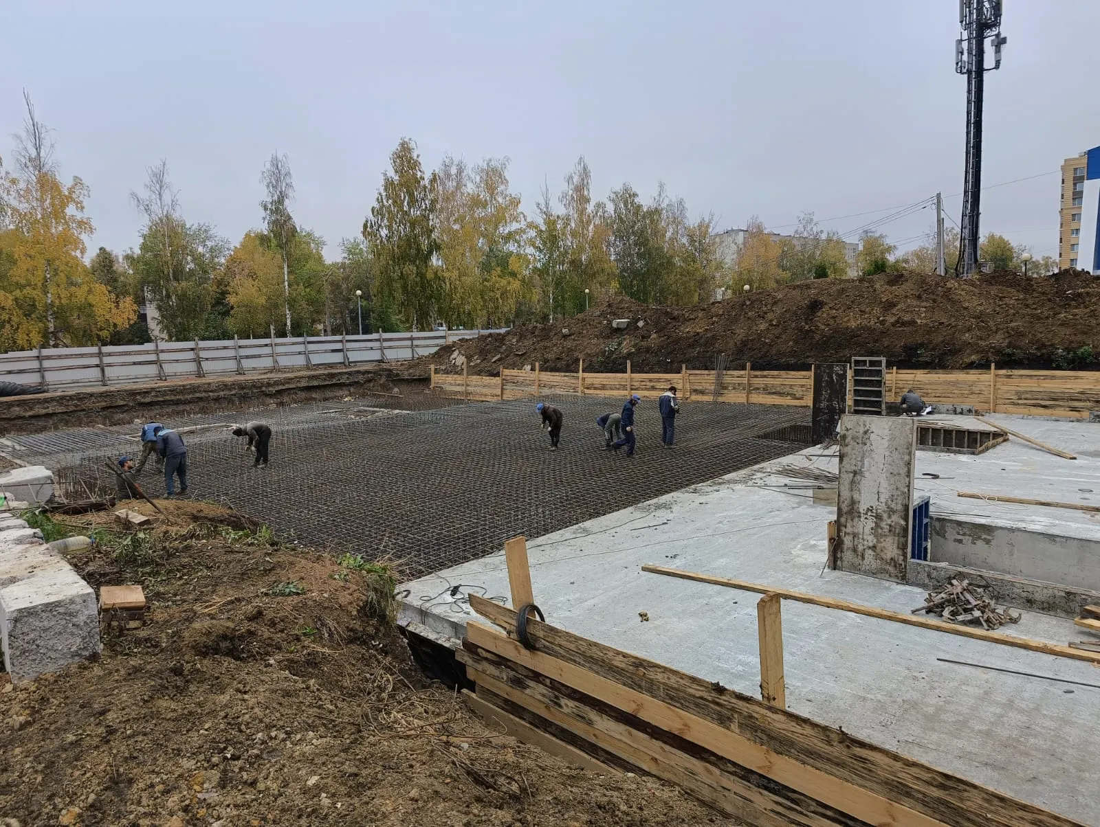 ЖК ЖД Ландыши ход строительства