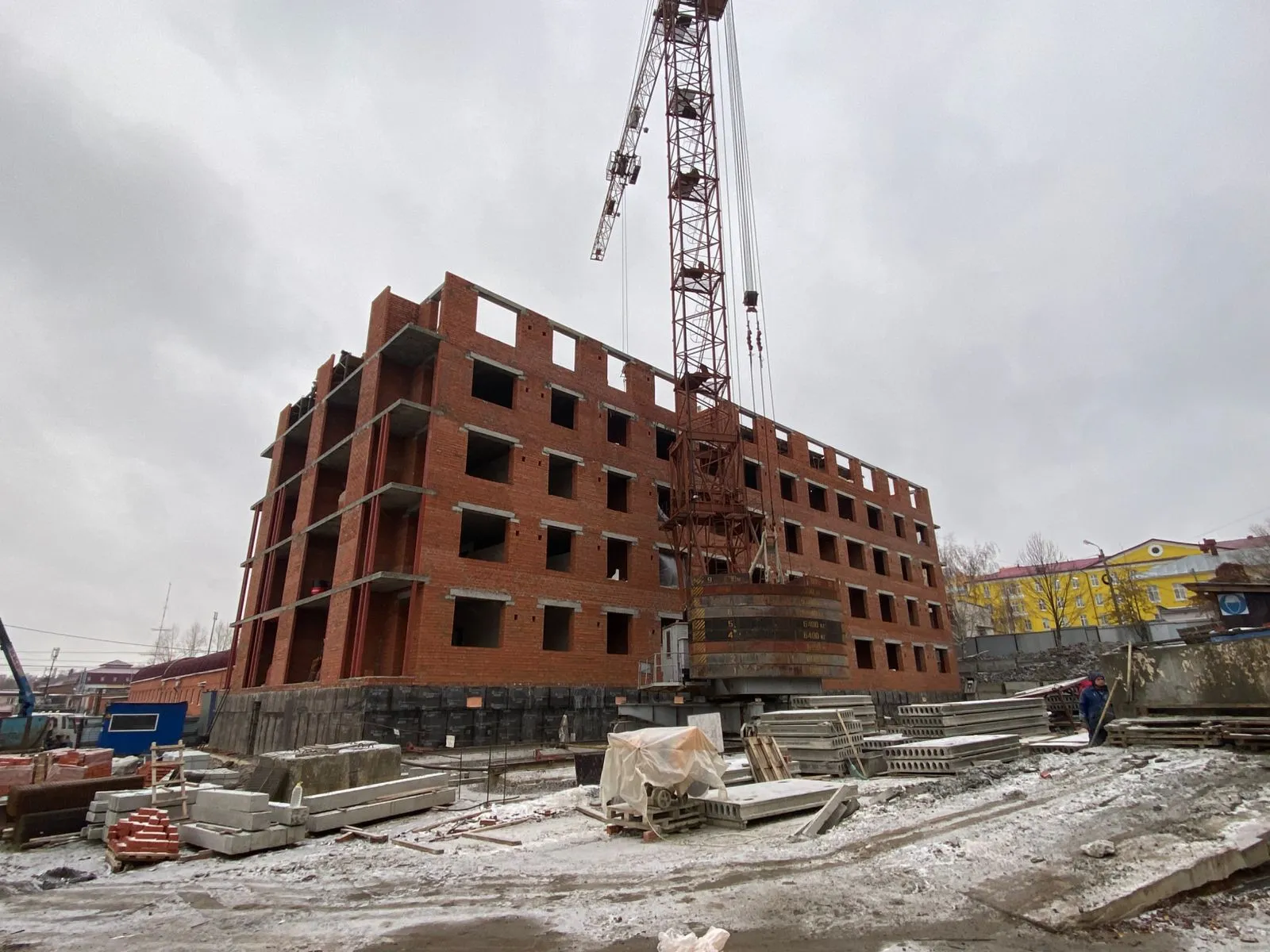 ЖК Дом по ул Ботевградская ход строительства