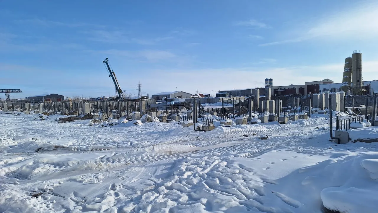 ЖК Сайдыы ход строительства