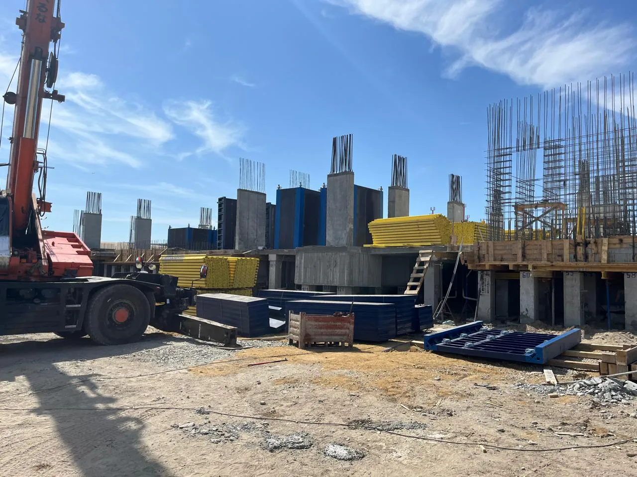 ЖК Сайдыы ход строительства