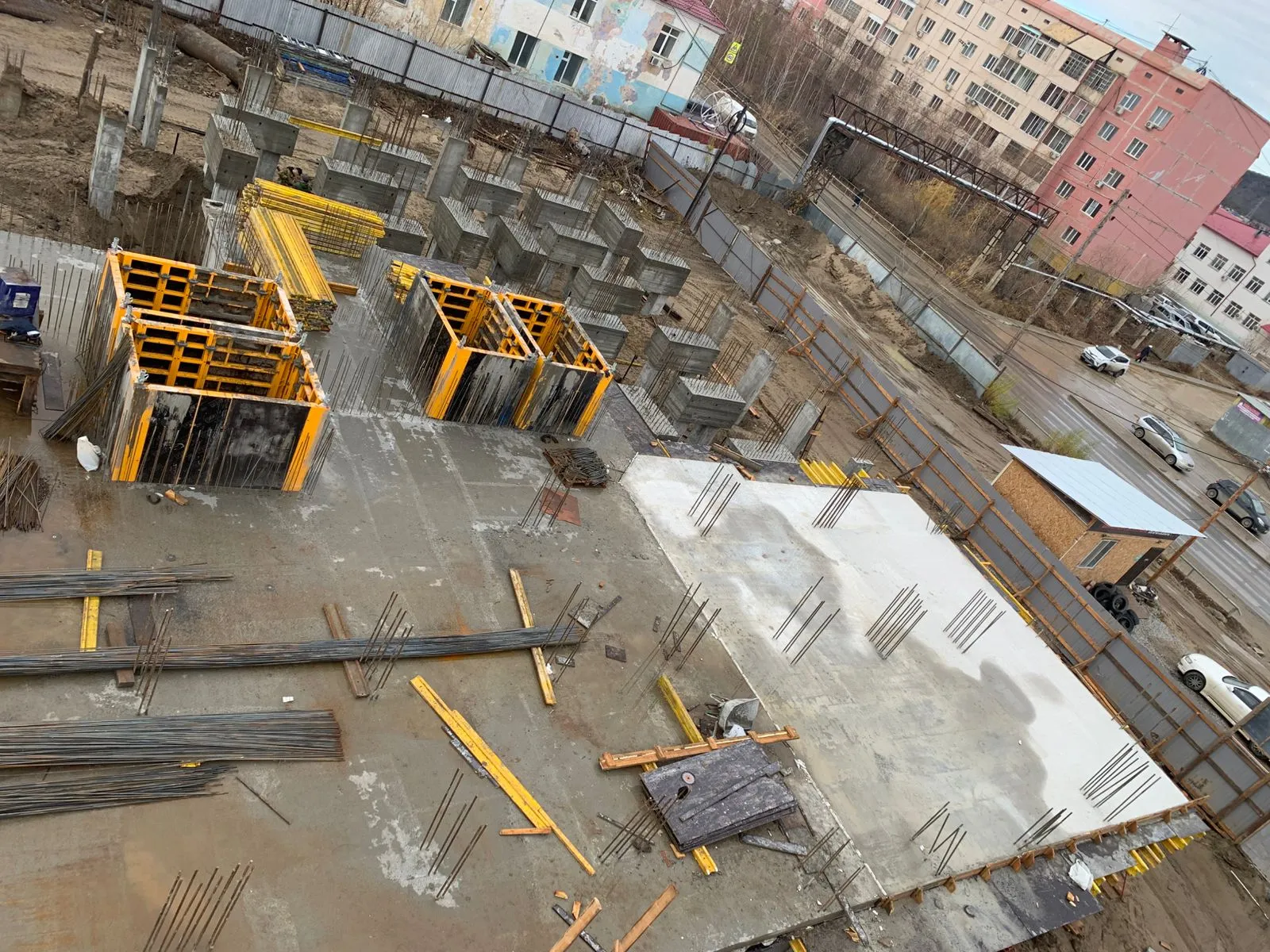 ЖК по ул. Семена Данилова ход строительства