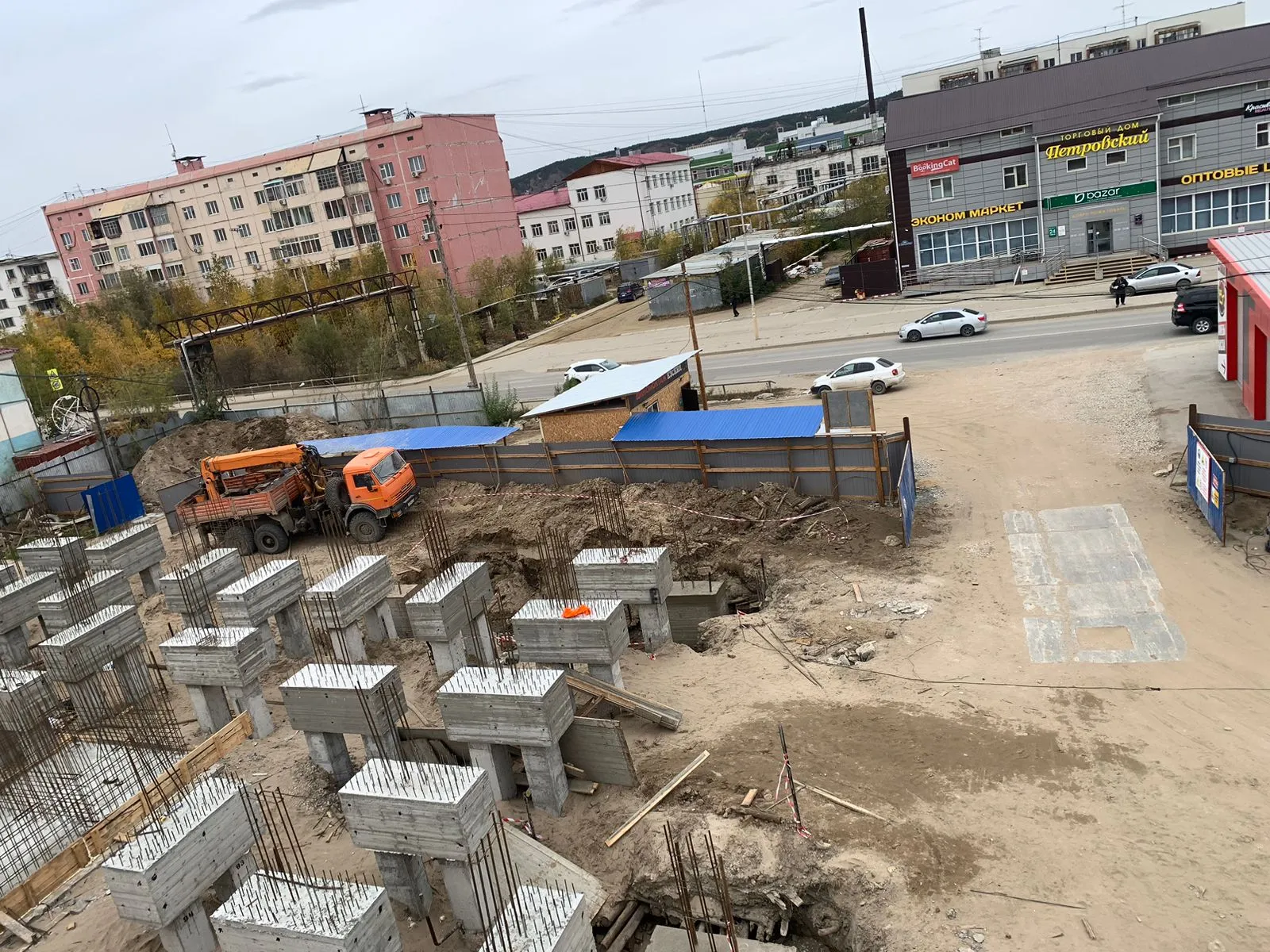 ЖК по ул. Семена Данилова ход строительства