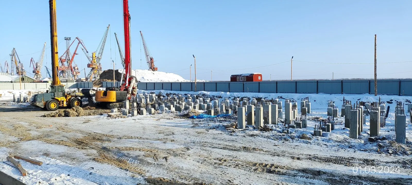 ЖК Ленские высоты ход строительства