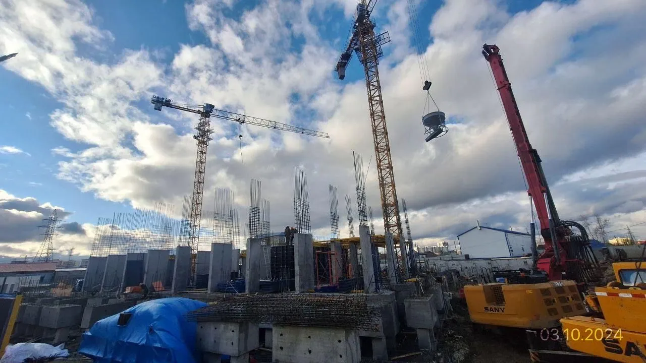 ЖК Ленские высоты ход строительства