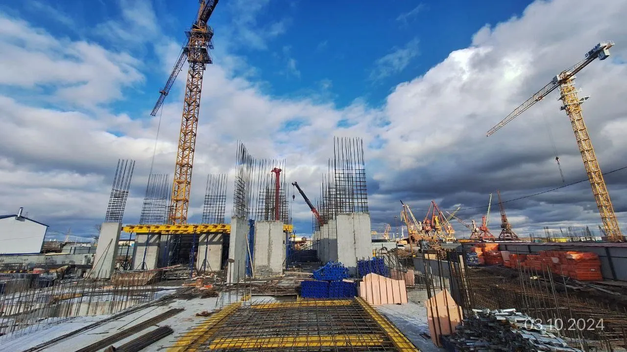 ЖК Ленские высоты ход строительства