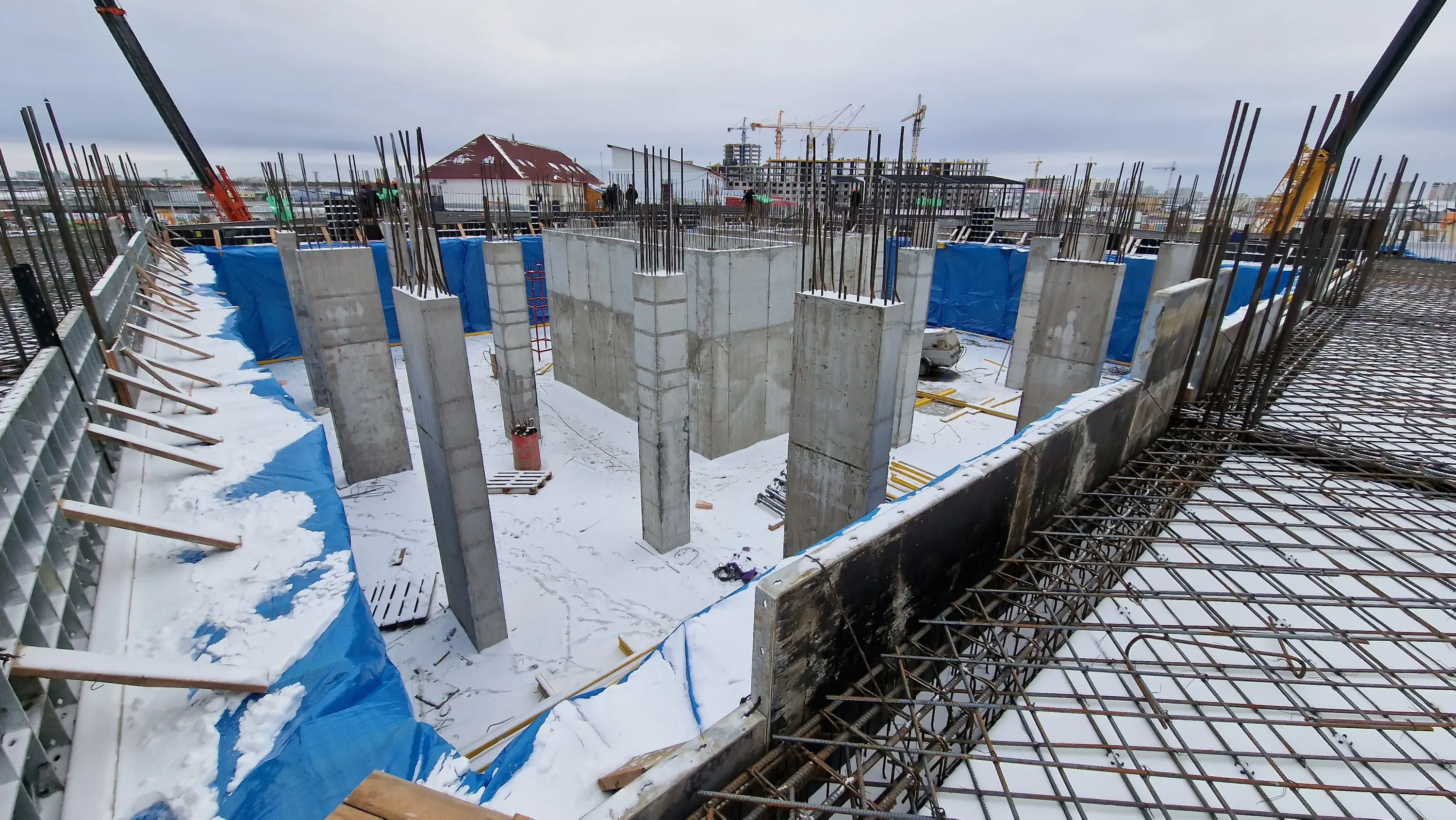 ЖК Дом в квартале 112 г.Якутска (I очередь) ход строительства